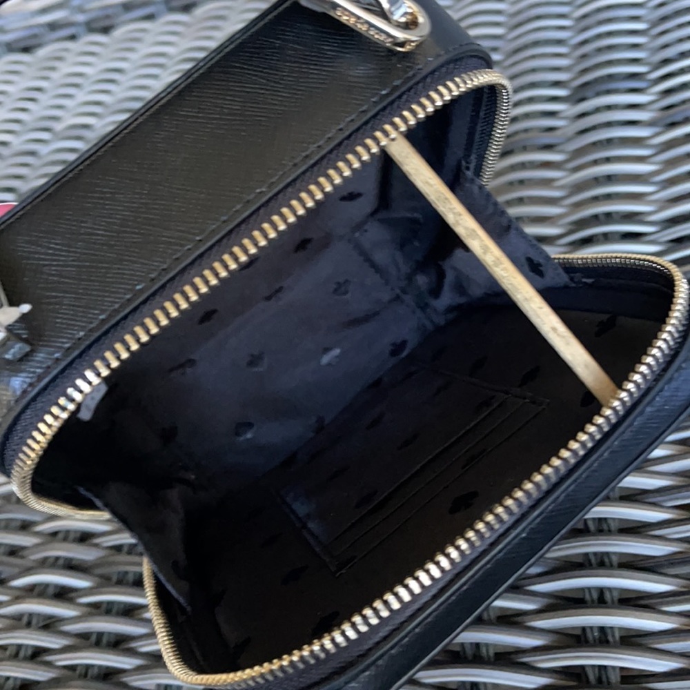 Kate Spade daisy graphic leopard vanity crossbody - Picture 12 of 16